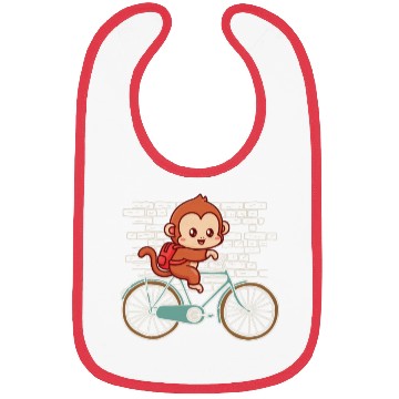 Discover Monkey Bicycle Bibs