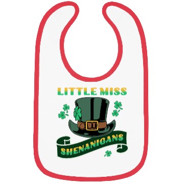 Discover Little Miss Shenanigans Bibs