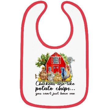 Discover Funny Quotes Chicken Sublimation Bibs