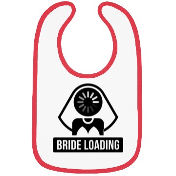Discover Bride Loading (Hen Night / Bachelorette Party / B) Bibs