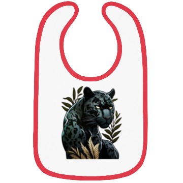 Discover The power of the black panther Bibs