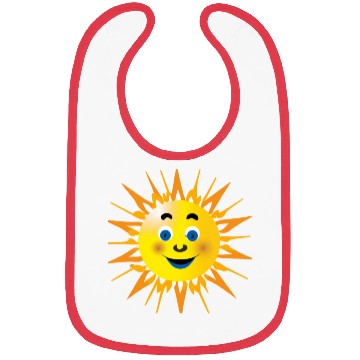 Discover the smiling sun Bibs