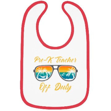 Discover Preschool kindergarten educator off duty teacher Bibs