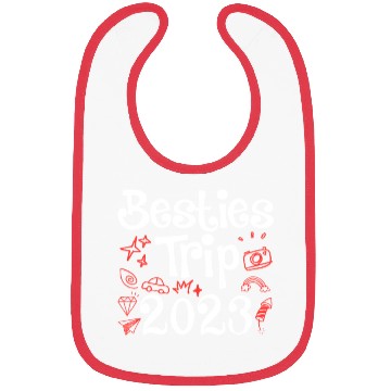Discover Besties Trip 2023 Summer Vacation Spring Break Bibs