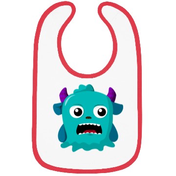 Discover Mini monster catfish head Bibs