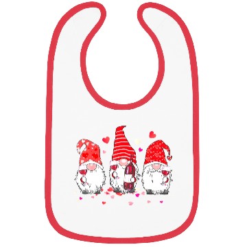 Discover Funny Gnome Wine Lover Happy Valentines Day Pajama Bibs