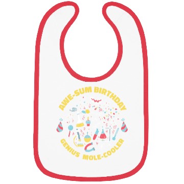 Discover Science Theme Birthday Party Chemistry Scientist Bibs