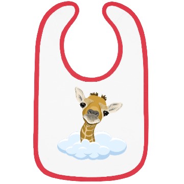 Discover Giraffe with overlook Bibs
