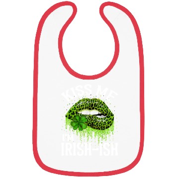 Discover Kiss Me I'm Irish Lips Sexy St Patricks Day Bibs