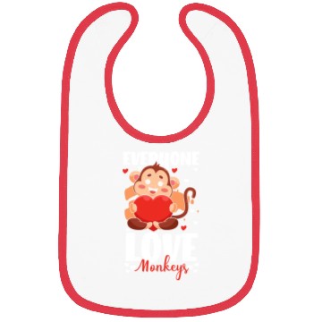 Discover Banana Chimpanzee Funny Hairy Bibs