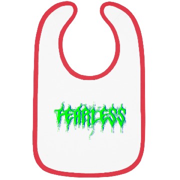Discover FEARLESS Logo Art Green Bibs