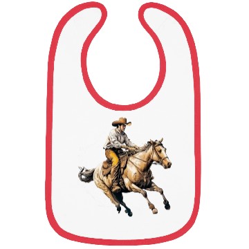 Discover bull cowboy 1 Bibs