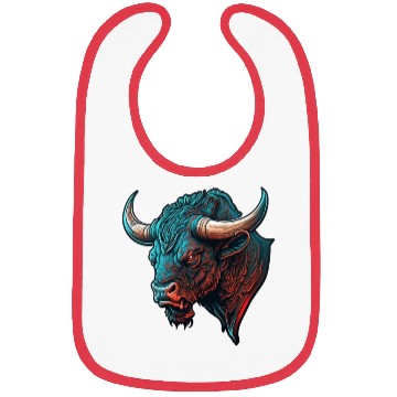 Discover bull angry 4 Bibs