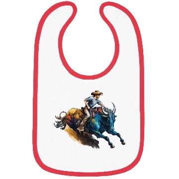 Discover bull cowboy 3 Bibs