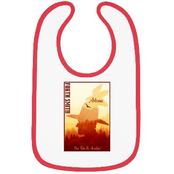 Discover Forth smith Arkansas wild west town Bibs