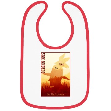 Discover San Angelo Texas wild west town Bibs