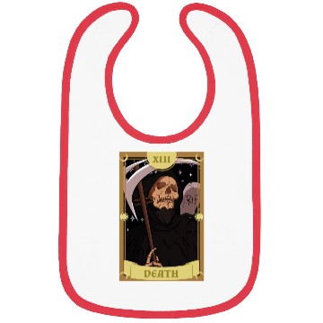 Discover Anime Tarot Card Death Grim Reaper Occult Gothic W Bibs