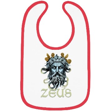 Discover Greek God Zeus Greece Ancient Mythology Bibs
