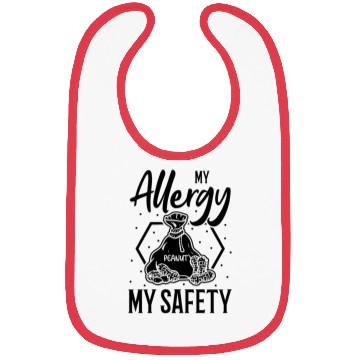 Discover My Allergy My Safety Peanut Allergic Bibs