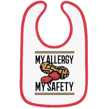Discover My Allergy My Safety Peanut Allergic Bibs
