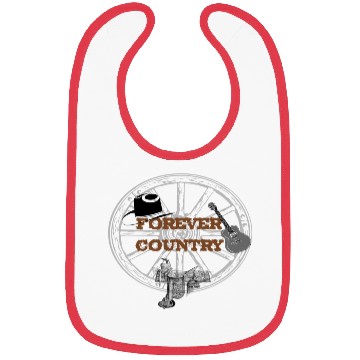 Discover Forever Country Bibs