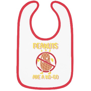 Discover Peanuts Are A No-Go Peanut Allergic Bibs