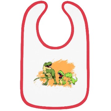 Discover I Love My Dinosaurs Family Reptile Family Dinosaur Bibs