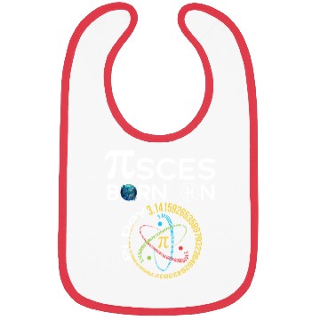 Discover Pi Day Birthday Baby Born on Pi Day Pisces Bibs