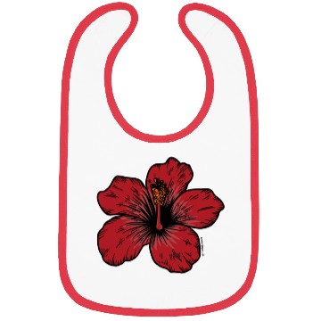 Discover Hibiscus Flower Bibs