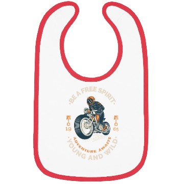 Discover Adventure Awaits Motorcycle Wild Bibs