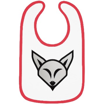 Discover Bad Fox Logo Bibs