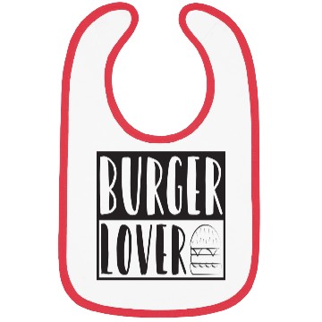 Discover Burger Lover Bibs