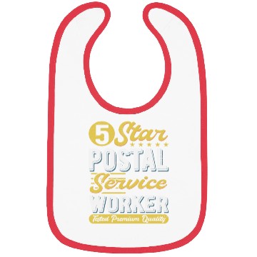 Discover 5-Star Postal Service Worker Bibs