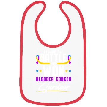 Discover Fought The Battle And Won Bladder Cancer Survivor Bibs