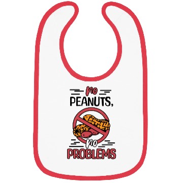 Discover No Peanuts No Problems Peanut Allergic Bibs