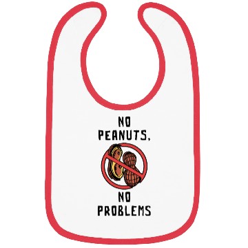 Discover No Peanuts No Problems Peanut Allergic Bibs