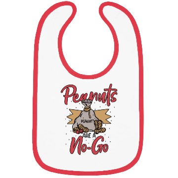 Discover Peanuts Are A No-Go Peanut Allergic Bibs