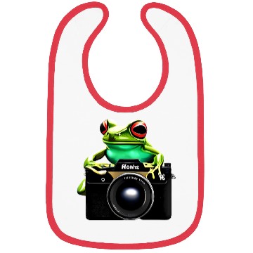 Discover Frog Photographer Bibs