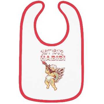 Discover Not Your Habibi happy Classic Retro Essential Bibs