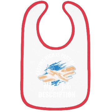 Discover Airplane Work Aviation Aerobatic Pilots Bibs