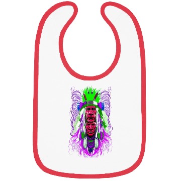 Discover Psychedelic Native Bibs