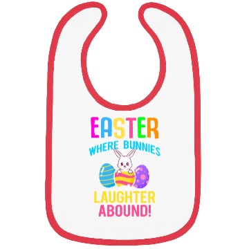 Discover Easter Rabbit Easter Bunny Flowers Eggs Bibs