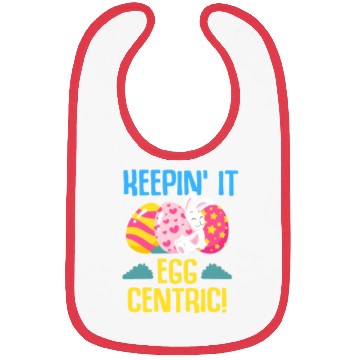 Discover Easter Rabbit Easter Bunny Flowers Eggs Bibs