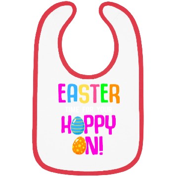 Discover Easter Rabbit Easter Bunny Flowers Eggs Bibs