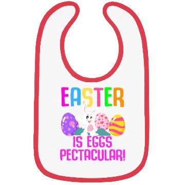 Discover Easter Rabbit Easter Bunny Flowers Eggs Bibs