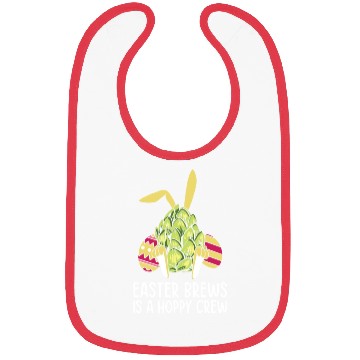 Discover Easter Bunnies Beer Drinking Holiday Rabbit Bibs