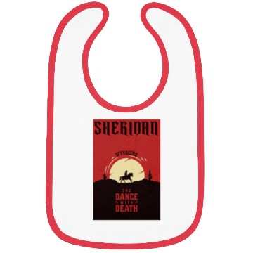 Discover Sheridan Wyoming wild west town Bibs