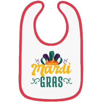 Discover Mardi Gras Retro Vintage Mardi Gras Bibs