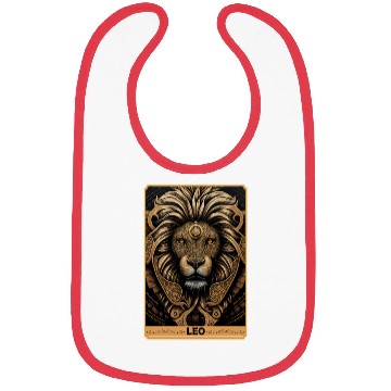 Discover Leo Astrology Sign Lion Zodiac Tarot Card Occult W Bibs