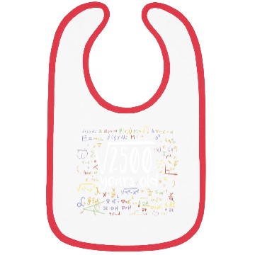 Discover 50th Birthday Square Root of 2500: 50 Years Old Bibs